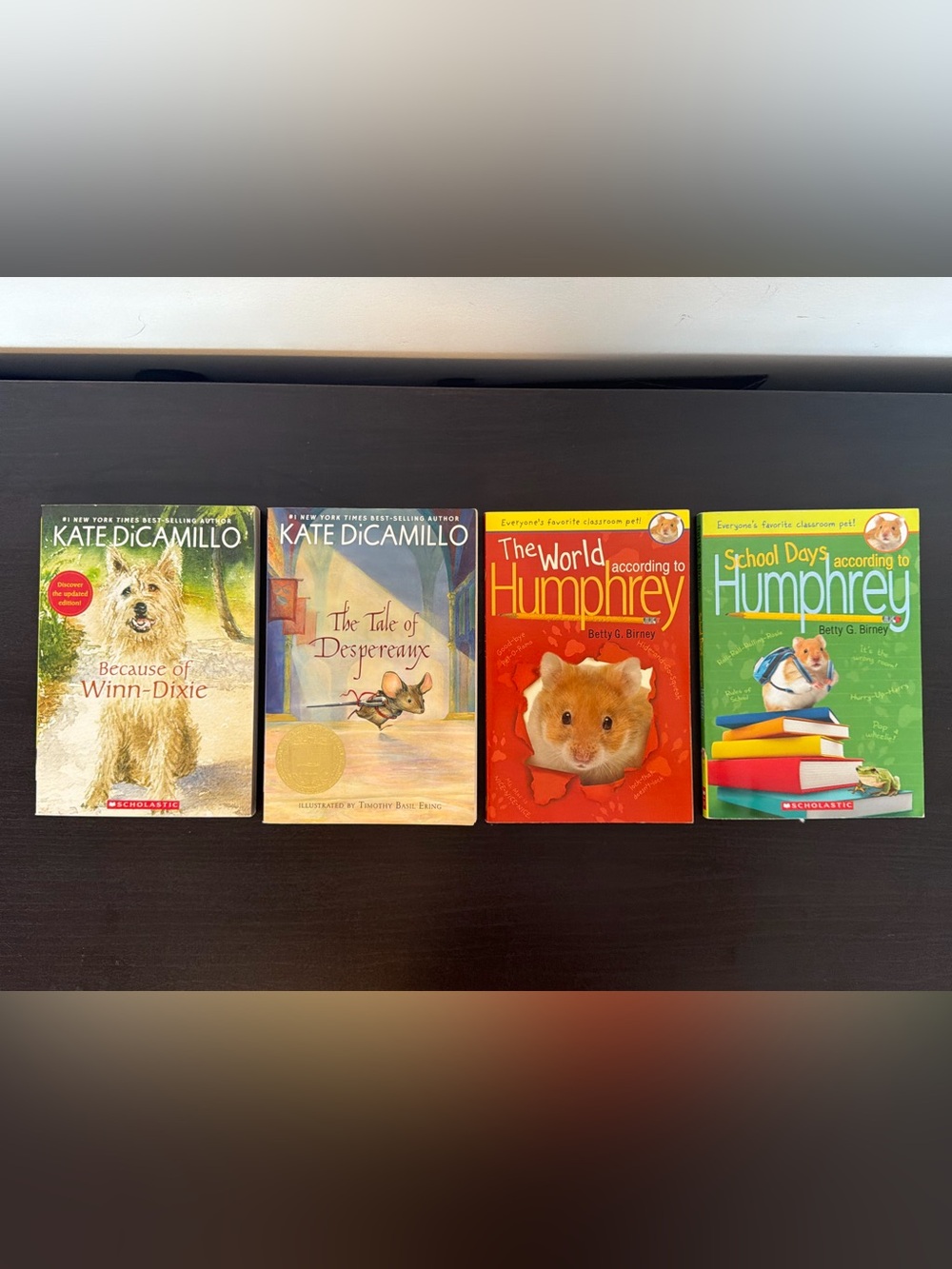 Chapter Books by Kate DiCamillo & Betty G. Birney, Includes 4 Books